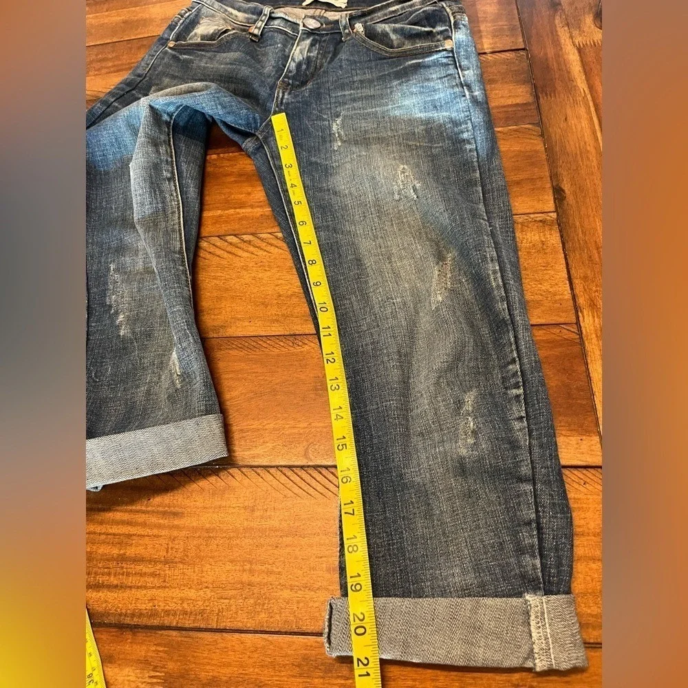 ONE X ONE-TEASPOON‎ DISTRESSED JEAN
